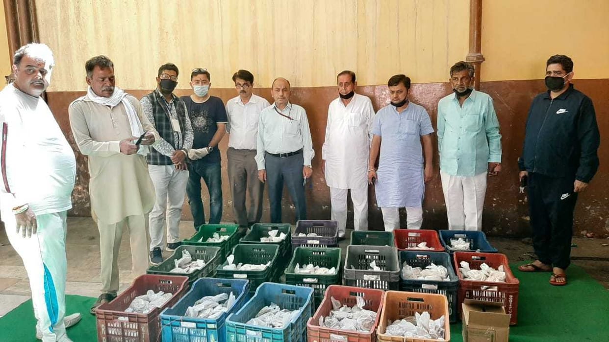 food for 5 thousand people being distribution
