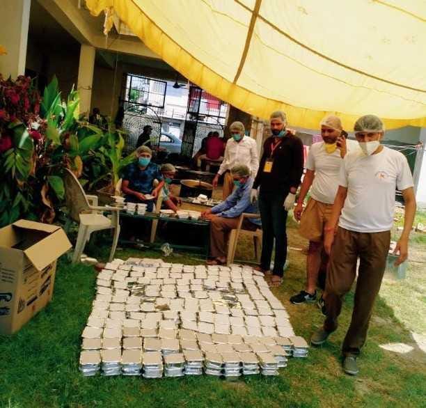 RSS distributed 87 quintals of food items and 10318 food packets