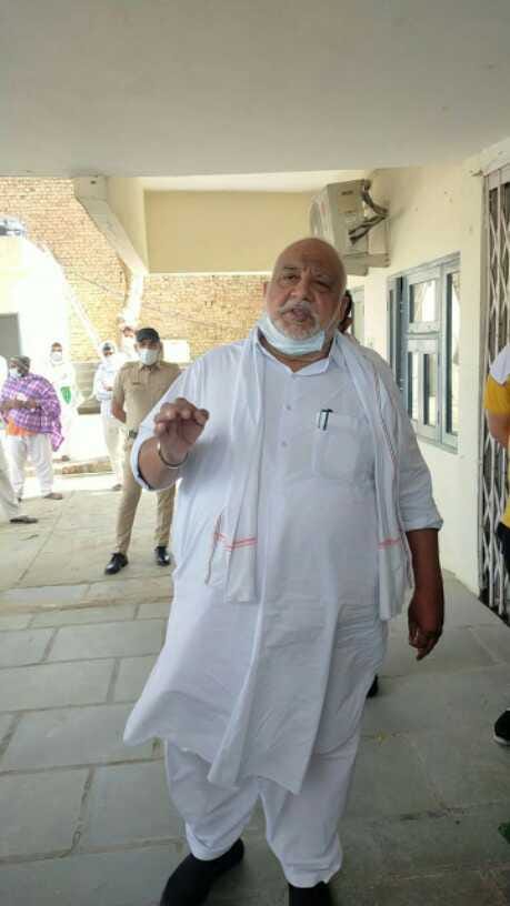 Constituency Assandh MLA Shamsher Singh Gogi says that the farmer is help less