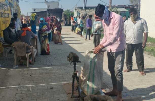 Ration distributed among ration shops
