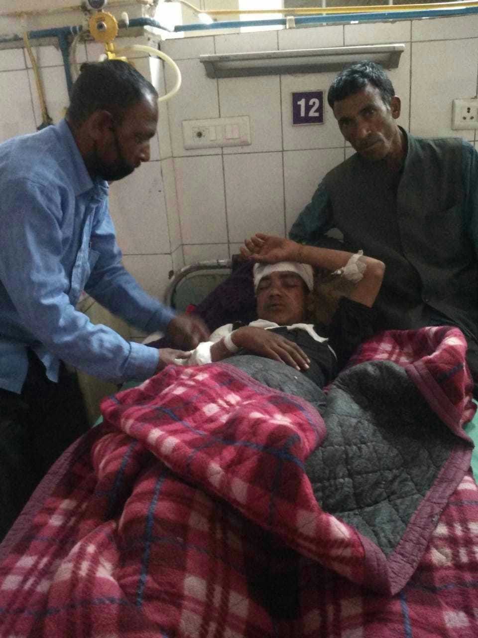 Injured youth admitted to STH