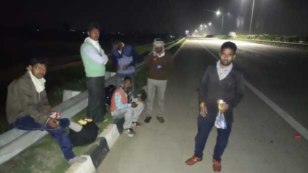 Workers returning home from Eastern Peripheral