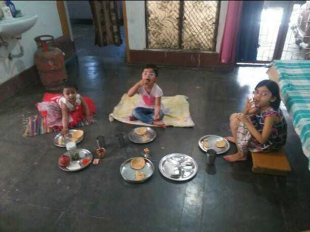 kanya pujan on navami