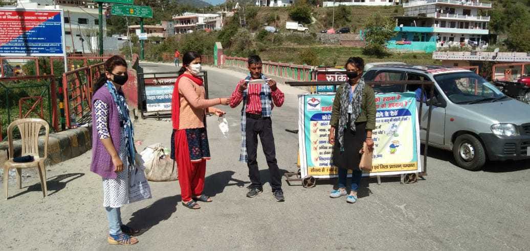 Masks distributed by Child Line