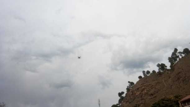 No one will be able to escape, the police is keeping an eye on the drone camera
