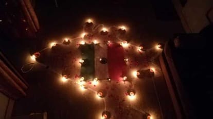 candle lights to defeat corona
