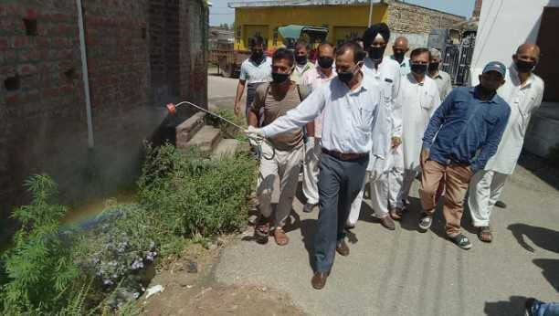 sanitation in village area