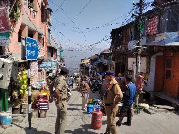 Police increased in seal area in Ranikhet