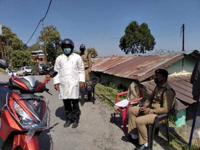 Police increased in seal area in Ranikhet