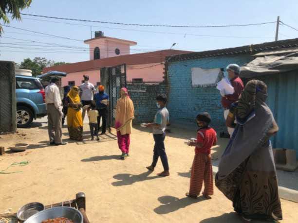 Lions Club distributes food to 720 needy