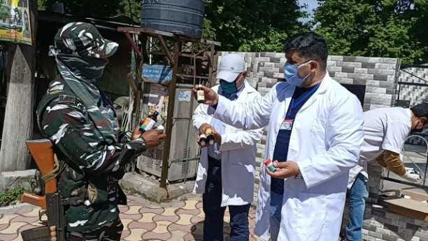 AUSH Distribute Immunity booster medicine in Security Personals
