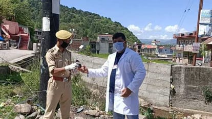 AUSH Distribute Immunity booster medicine in Security Personals