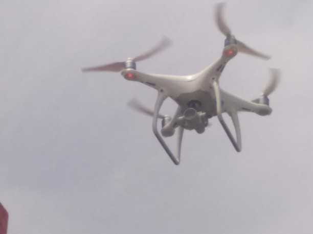 Monitoring from lockdown and drones of social disteining