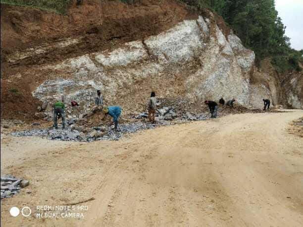 Griff started the work of widening Tanakpur Tawaghat