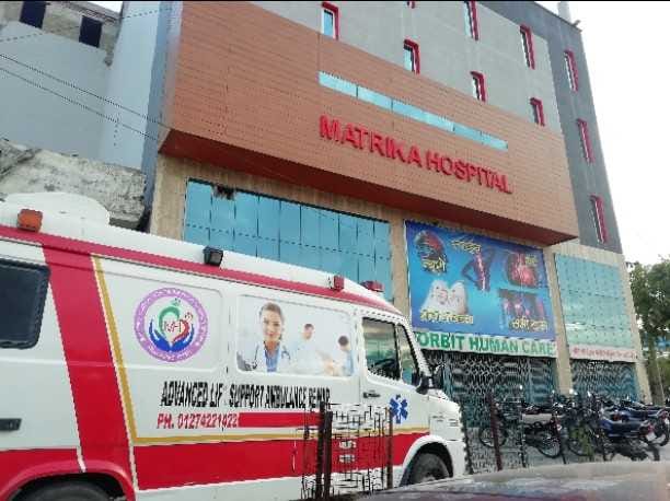 निजी हॉस्पिटल, यहीं पर एडमिट था मरीज।