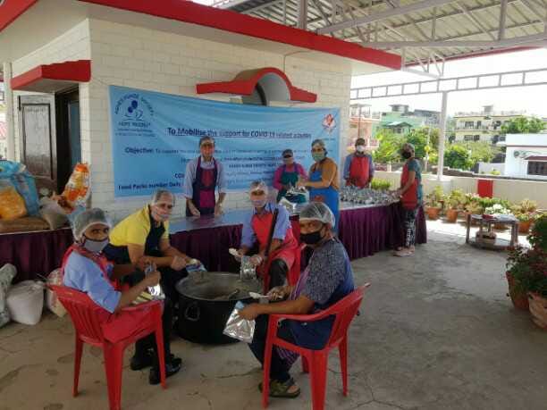 food distribute to needy