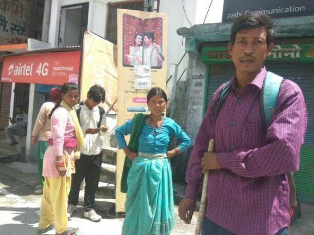 wanraji women walk 25 km for remedies