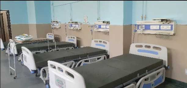 minister of home inaugurates ICU ward with two ventilators