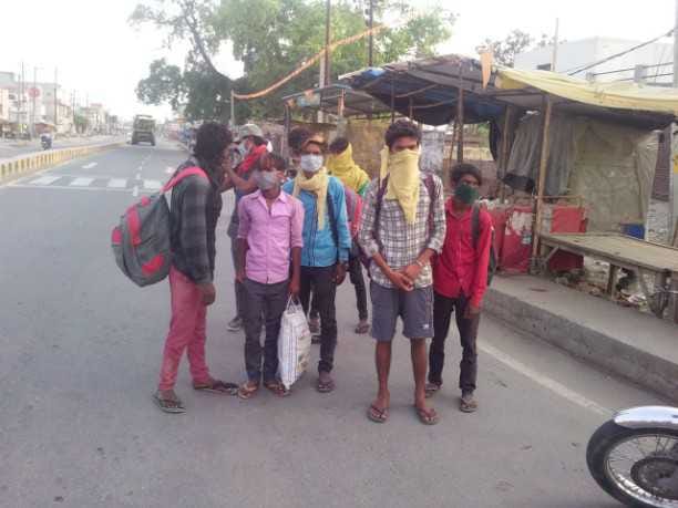 8 people returned from madhya pradesh home quarantine