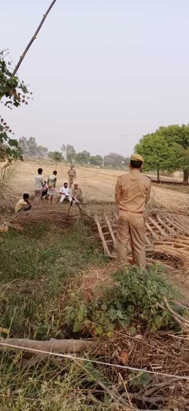 मौके पर पहुंची पुलिस