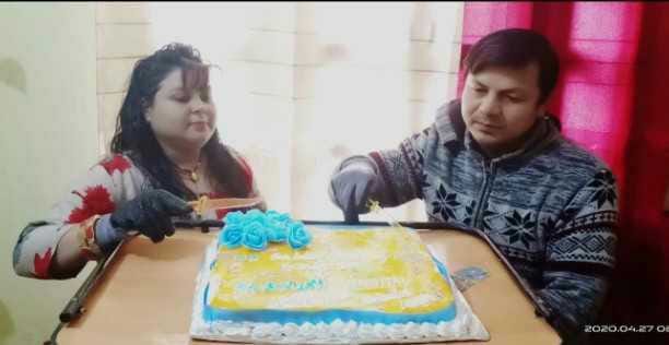 Raj Bhavan's birthday celebrated by following social distance