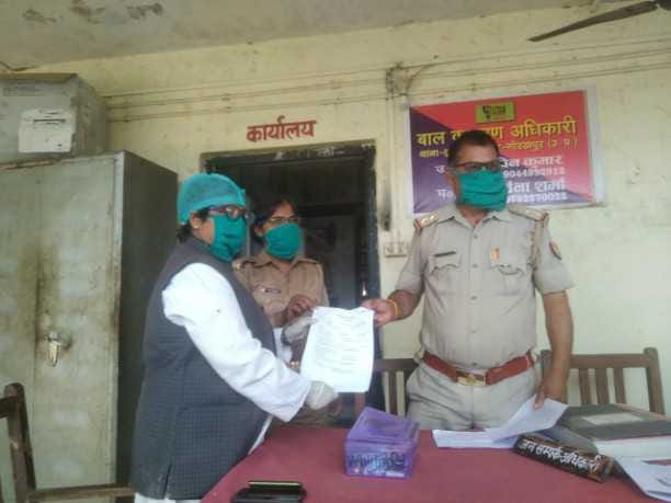 fir laudge against a man of jhangha in gorakhpur comment on sonia gandhi