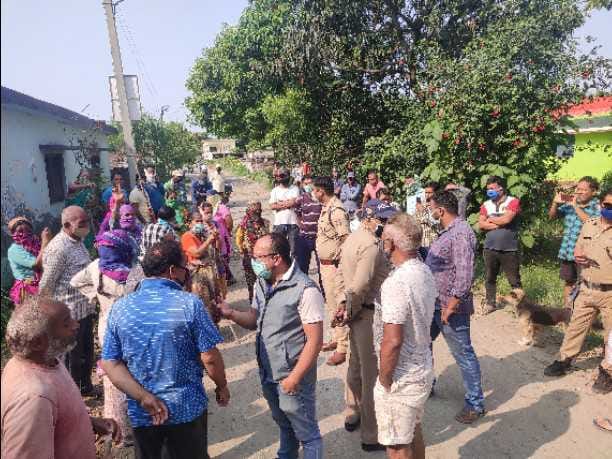 Villagers protest against opening of mining lease in Shantipuri, work stopped