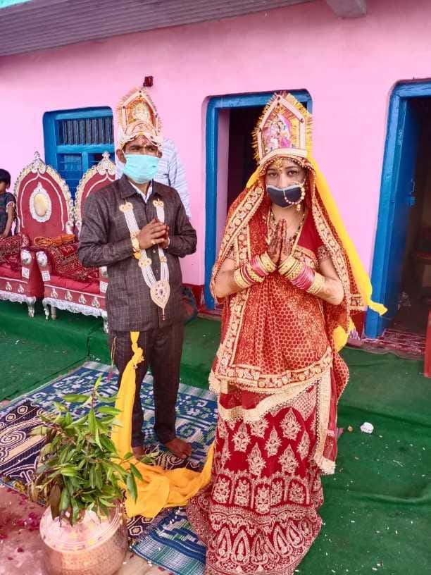 Kubera and Bhavna took seven rounds to create social distance