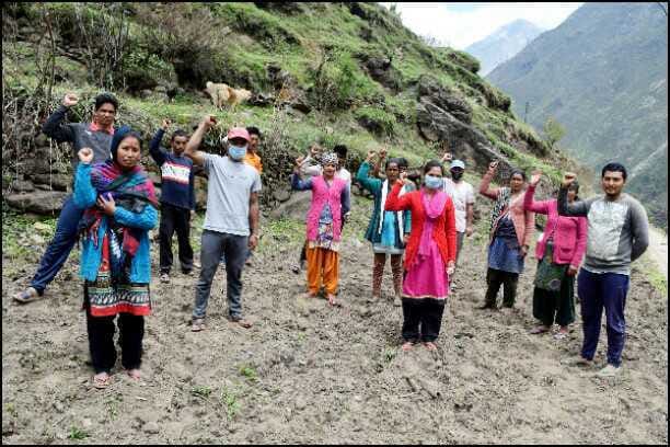 Resentment against electricity department among the villagers of Bongling