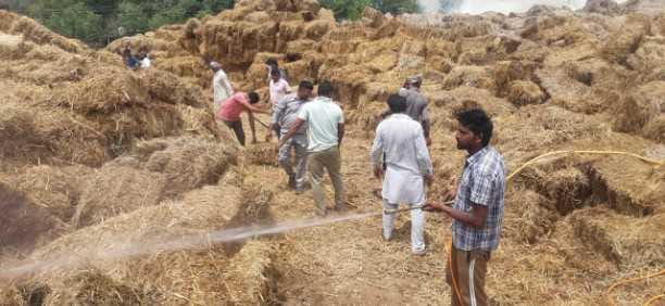 fire in chamal village