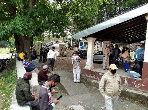 Ranikhet is now full of passers by