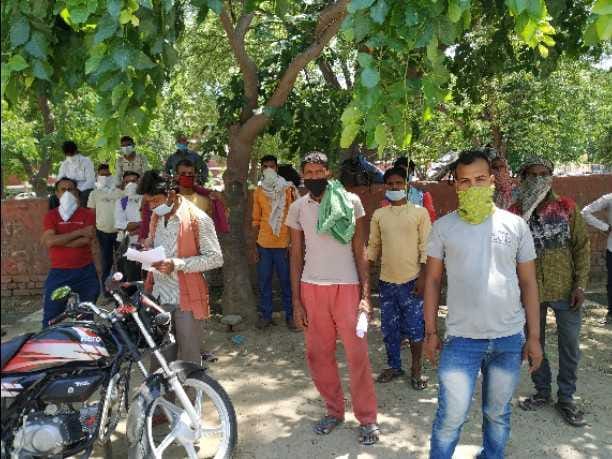 Sent migrants home for two days in college