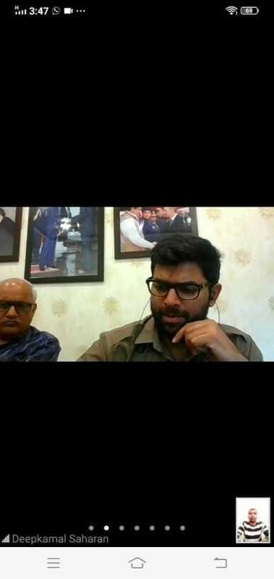 inso national  president video  conference with district president