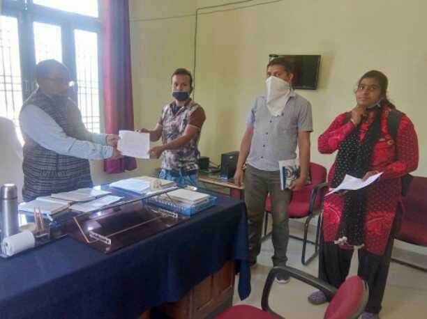 Demand for information of people coming from outside states to Gram Panchayats