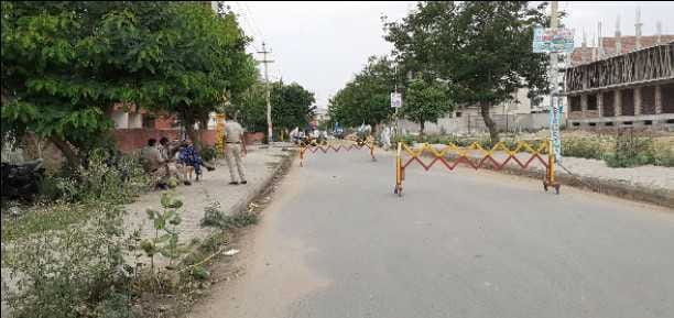 huda sector seel due to corana patient