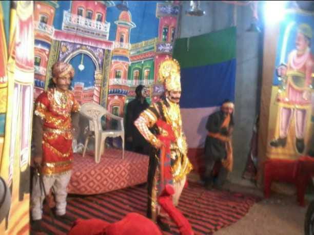 shree krishna lila stoped in Karahi village