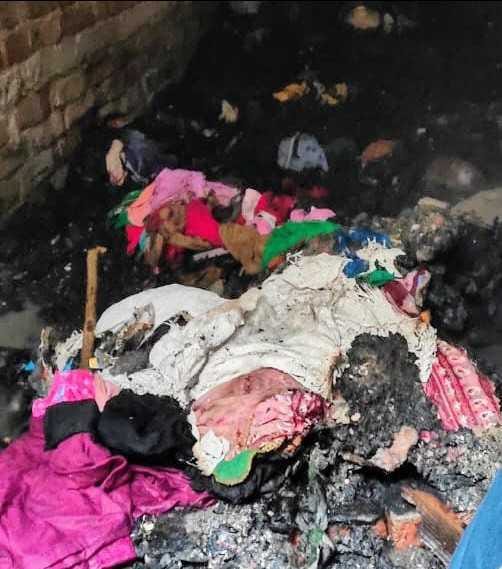 Cloth warehouse burnt in fire in Bageshwar