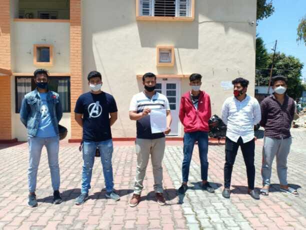 NSUI came out against the online examination