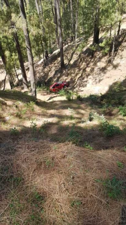Passenger's car collapsed near China view, driver dies