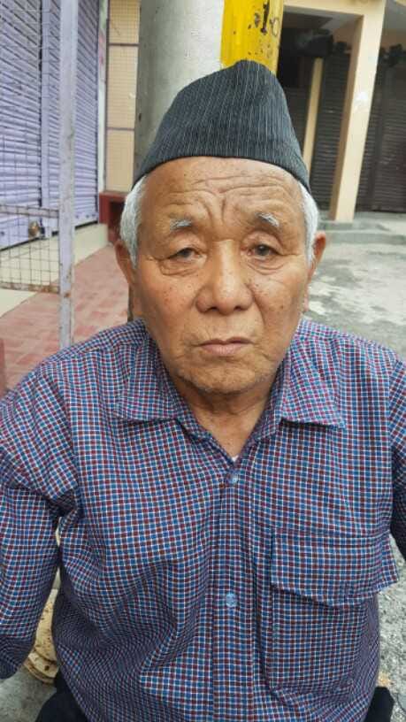 From Kalapani, he used to do farming in Nabhidhang