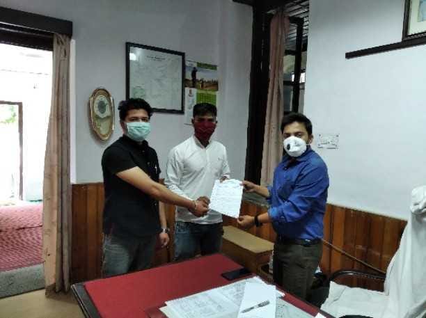 Students union raised demand for revaluation of answer sheets