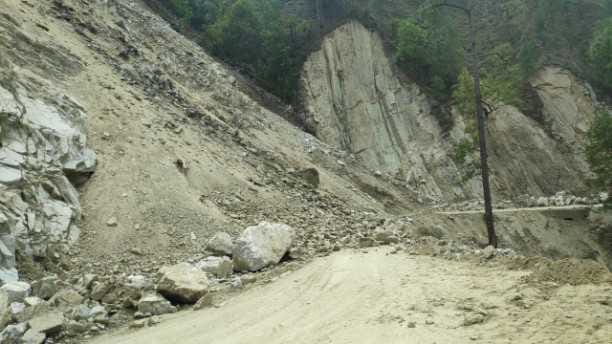 NH blocked five hours