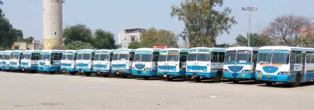 Permission to stop roadways buses at main stop