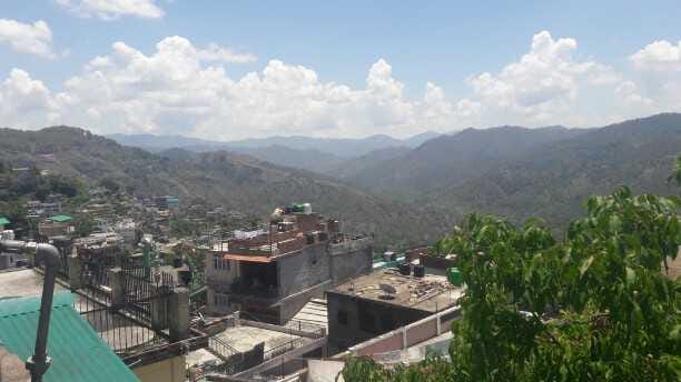the sun shine in Almora