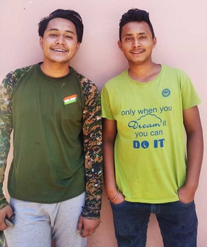 Towards self-employment : Pankaj and Lalit made potters a means of employment