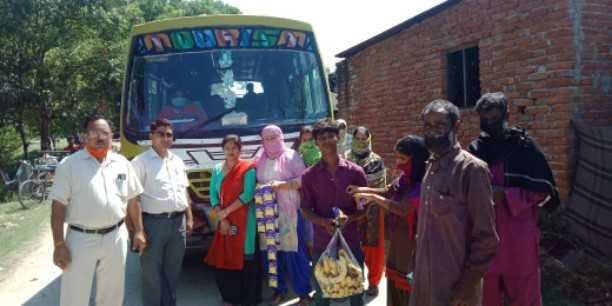 19 workers trapped in Khatima sent by bus to Shahjahanpur in UP