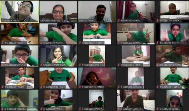 500 students participated in online regional abacus competition