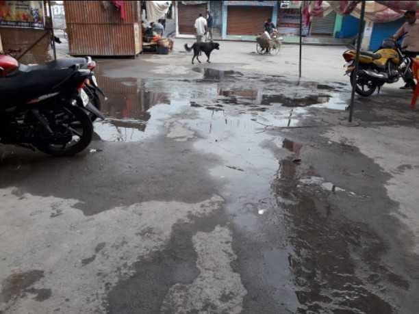 Outcry for water somewhere, precious water is being destroyed somewhere