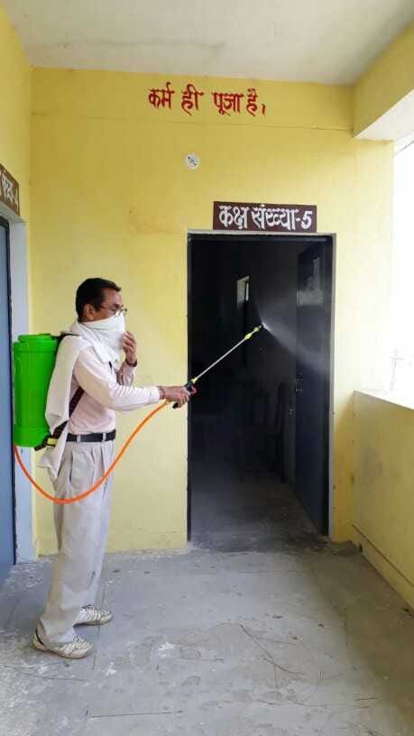 94 examination centers sanitized before board exams.