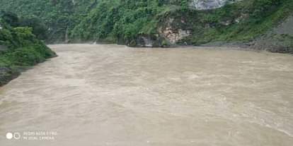 All rivers including Mahakali are in spate due to heavy rains.